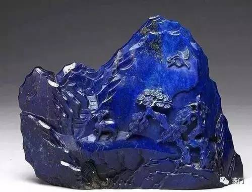 青金石的化学成分,青金石的种类原石图解