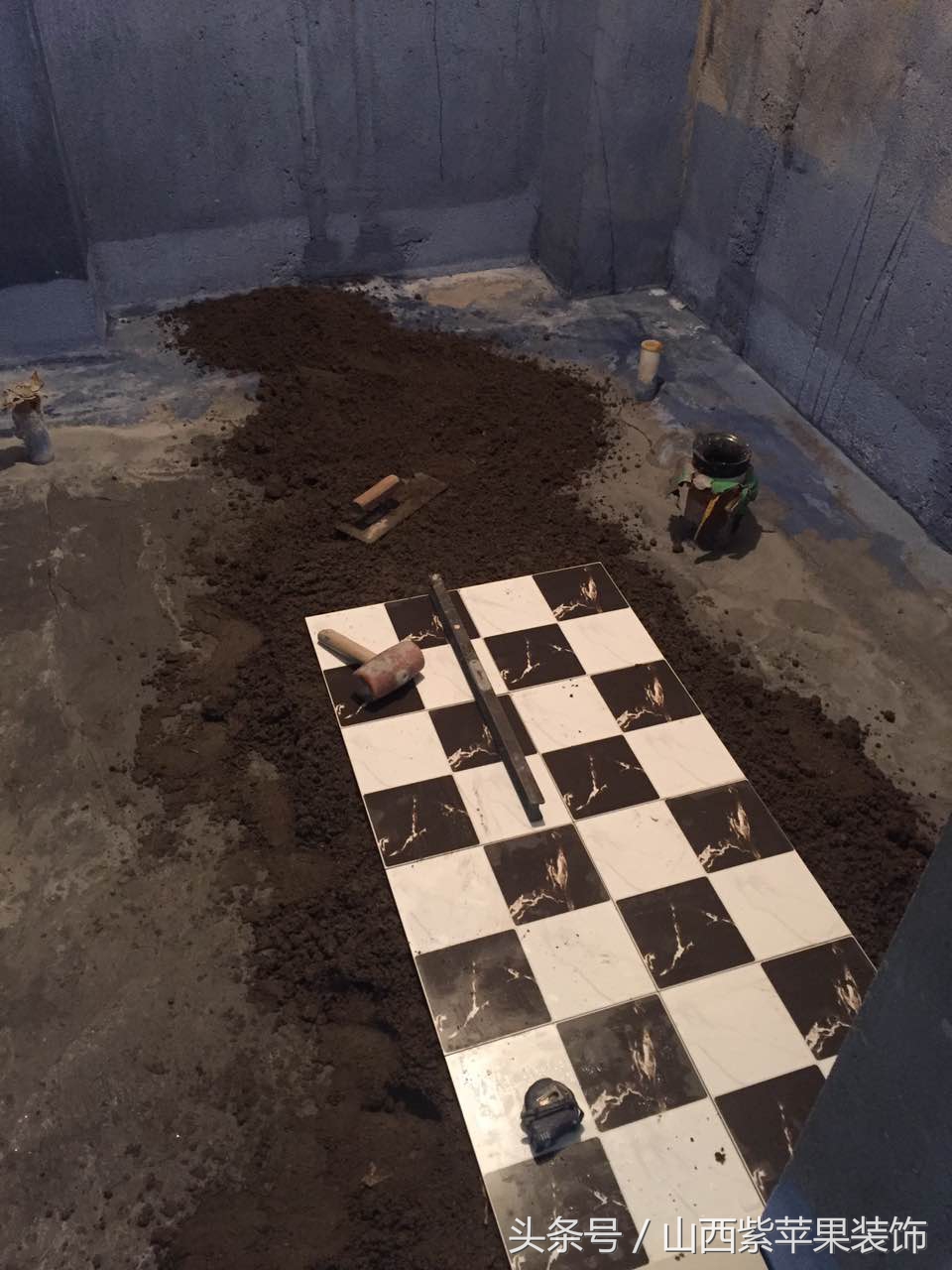 太原华洲国际宋老师吉宅瓦工实景展示