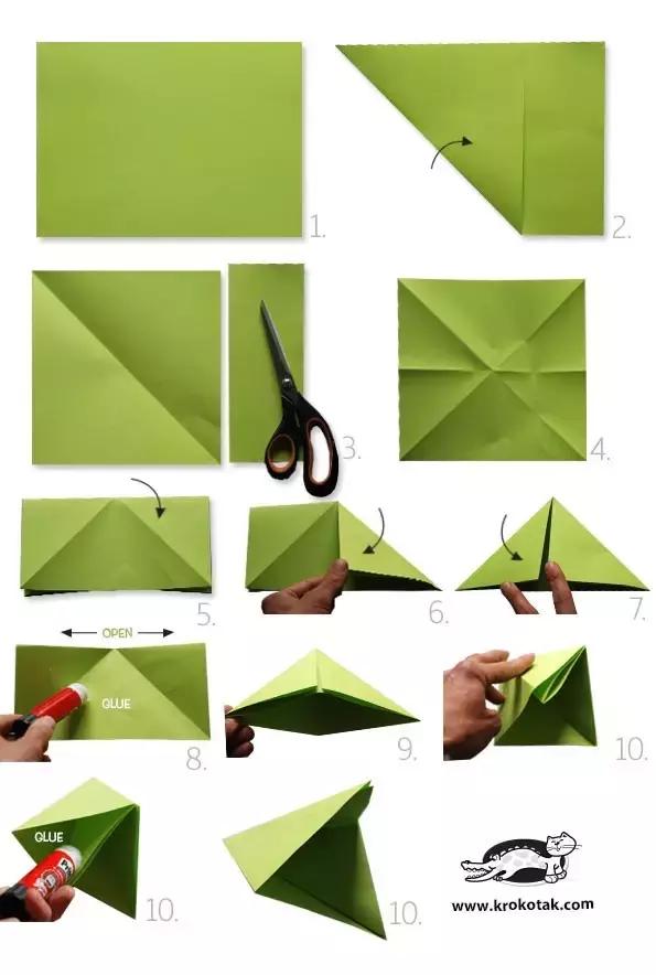 幼儿园立体卡纸手工：恐龙茶杯小爱心等，由简到繁，合适大部分幼儿操作