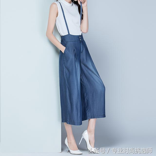 女小脚显瘦韩版牛仔背带裤,背带裤显瘦遮肚子牛仔