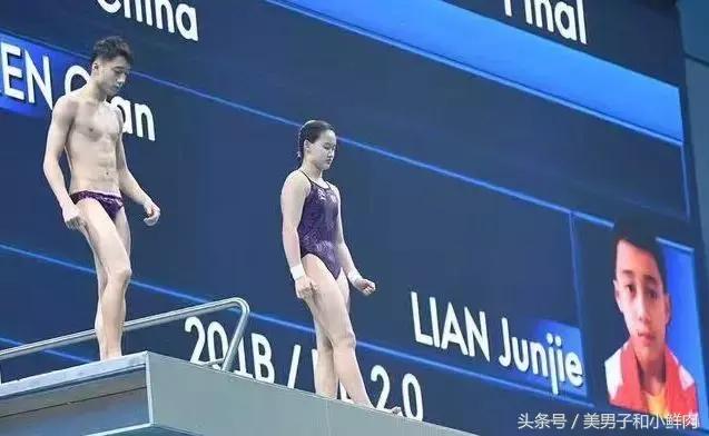 跳水运动员高颜值,跳水冠军练俊杰帅吗
