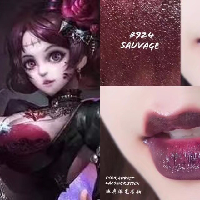 王者荣耀王昭君口红色号,王者荣耀限定英雄口红