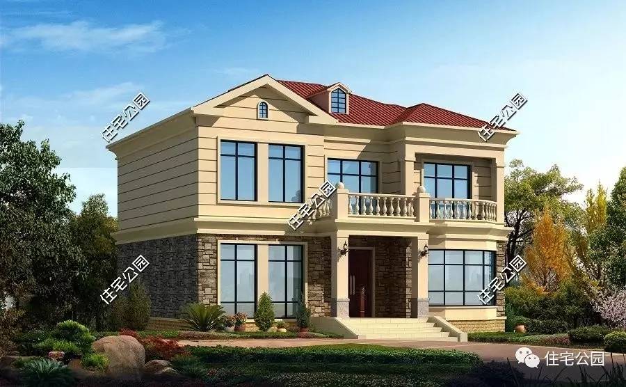 10套农村别墅合集中式小院,10套农村别墅效果图