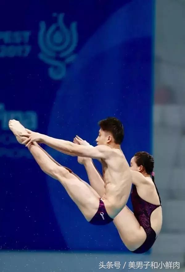 跳水运动员高颜值,跳水冠军练俊杰帅吗