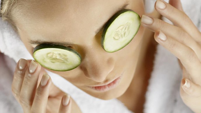 黄瓜土豆能够祛痘印吗,黄瓜切片敷脸有什么效果