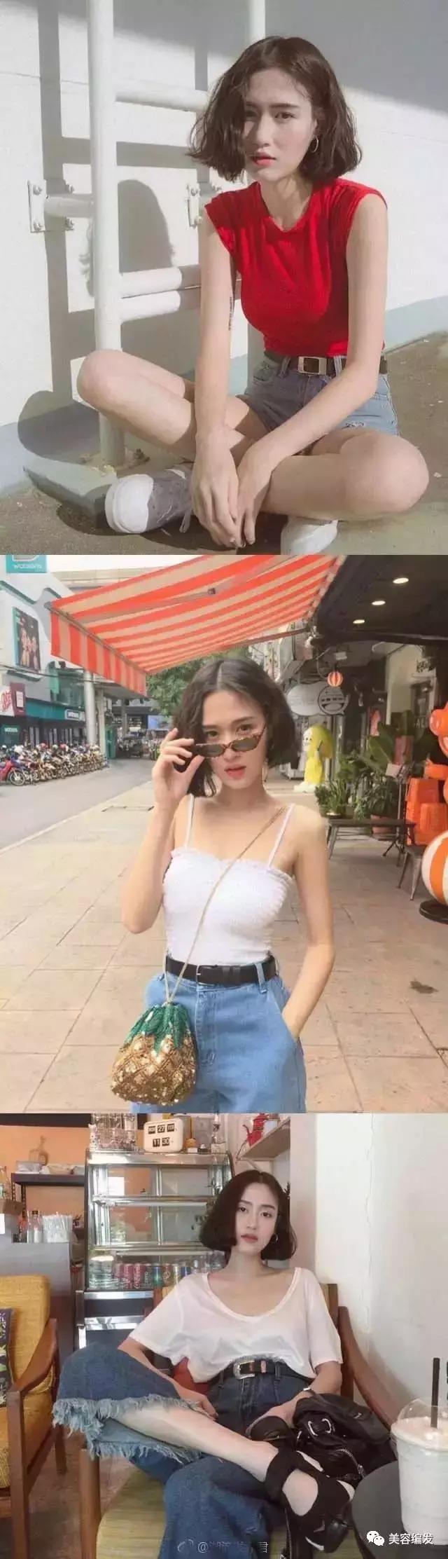 网红齐肩短发发型最新减龄沙宣,沙宣发型齐肩短发