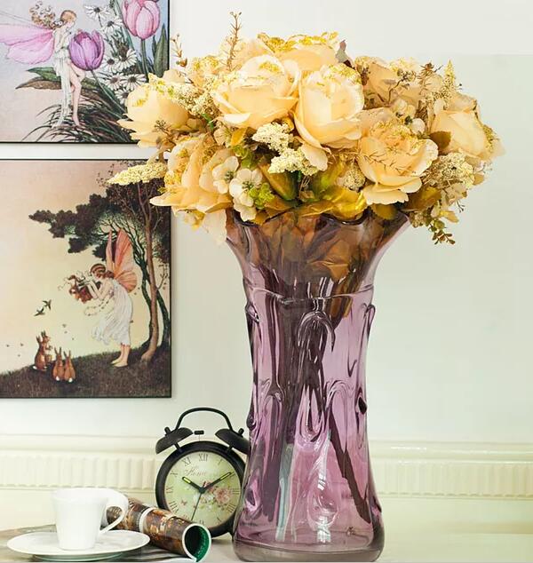 合适中式风格的花瓶,不同材质的花瓶