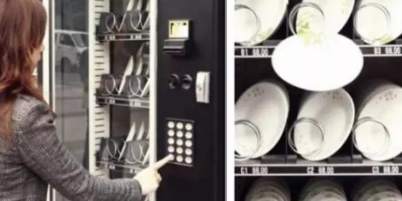 日本自动贩卖机卖寿司,日本饮料自动贩卖机