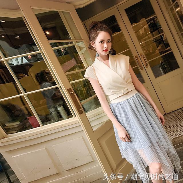 夏季短裙套装穿搭,惊艳穿搭夏天气质套装女生