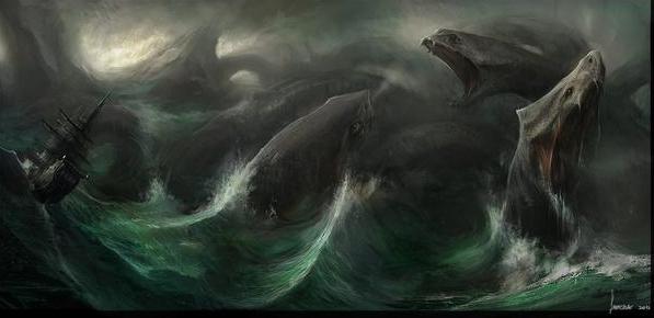 深海为什么总有”海怪“作祟，世界许多国家舰船的航海日志上，都有发现”海怪“的记录