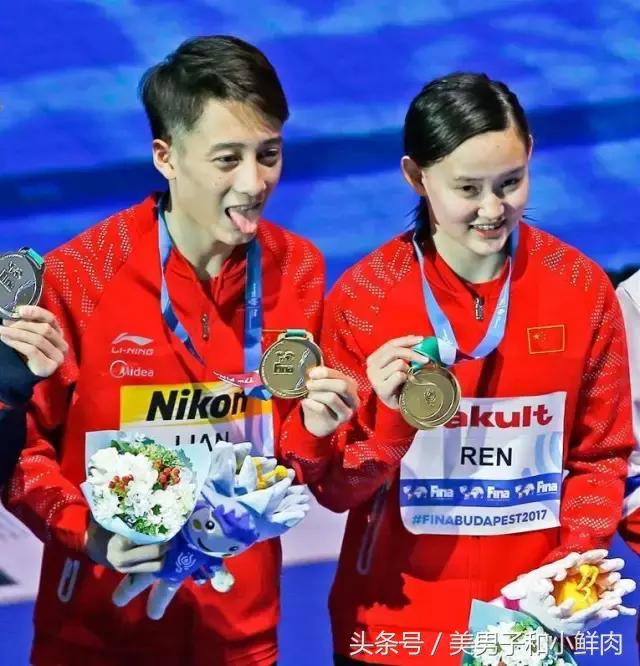 跳水运动员高颜值,跳水冠军练俊杰帅吗