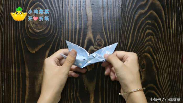 美丽的蝴蝶折纸,蝴蝶折纸网红款教程