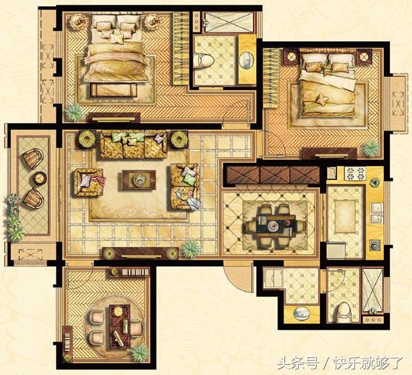 尚景装修效果图,尚景花园装修设计效果图