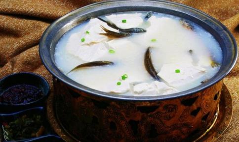 豆腐和泥鳅一起炖叫什么名字,豆腐炖泥鳅这道菜名叫啥