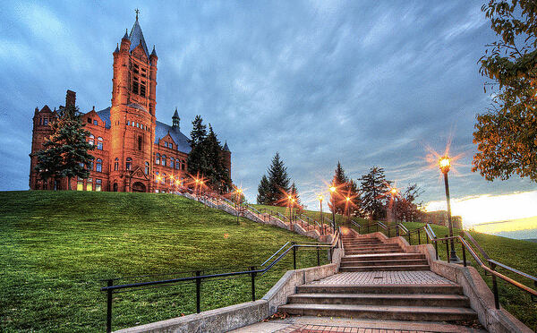 美国文理学院分布图,美国地图各州大学分布