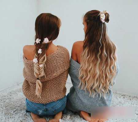 合适编头发的简单编发,自己编刘海辫子发型教程