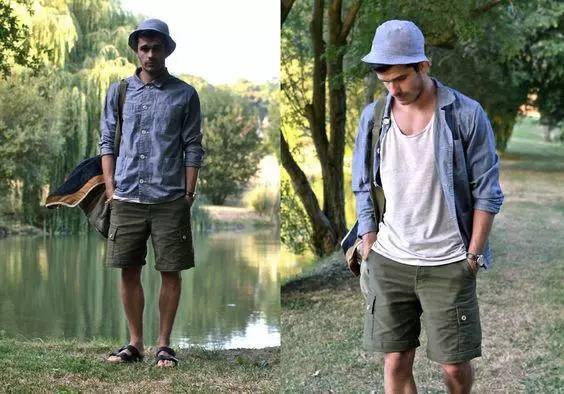 渔夫帽秋冬搭配街拍,夏季黑色渔夫帽女穿搭