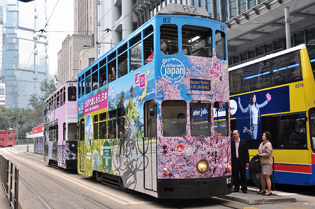 坐香港叮叮车攻略,去香港坐一次叮叮车吧