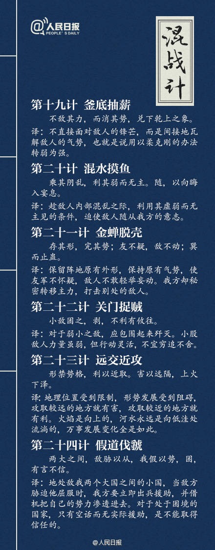 三十六计白话文原文及译文讲解,孙子兵法三十六计全图解译文