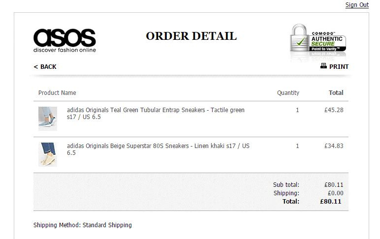 不要再黑asos了，Adidas直邮18天到货，没被税！