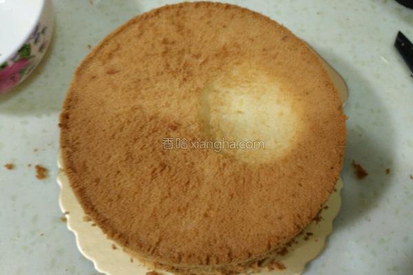 六寸奶油蛋糕教程,六寸水果奶油蛋糕