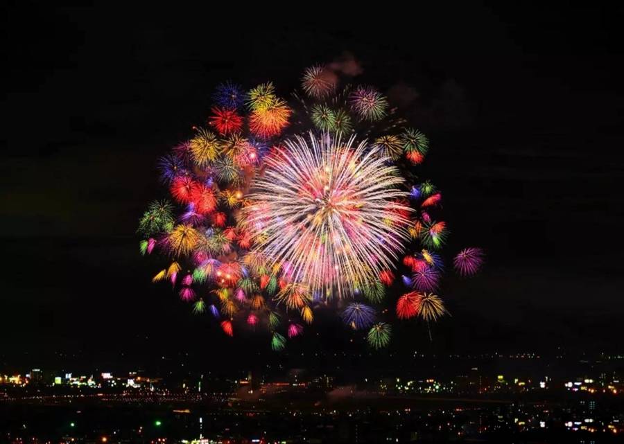 日本花火大会游记,日本花火大会