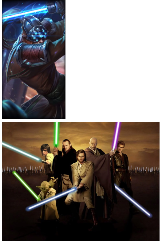 揭秘各皮肤原型：剑圣皮肤源自绝地武士？