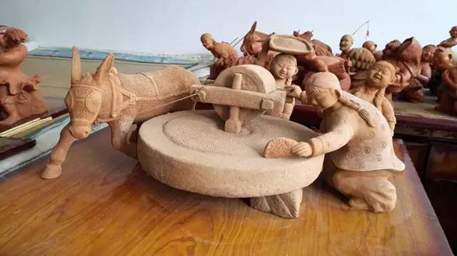 刘少生泥塑作品,刘少生的泥塑图片
