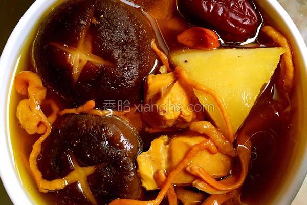 虫草花炖鸡汤的做法视频教程,虫草花炖鸡汤的虫草花什么时候放