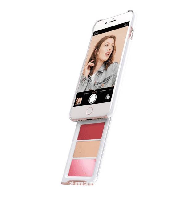 手机壳也能够照镜子补妆,手机壳可补妆