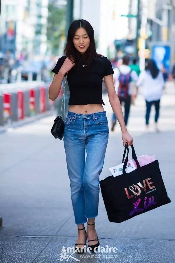 维密超模面试街拍,长腿超模