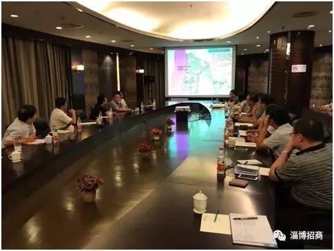 博山区赴上海开展系列招商活动