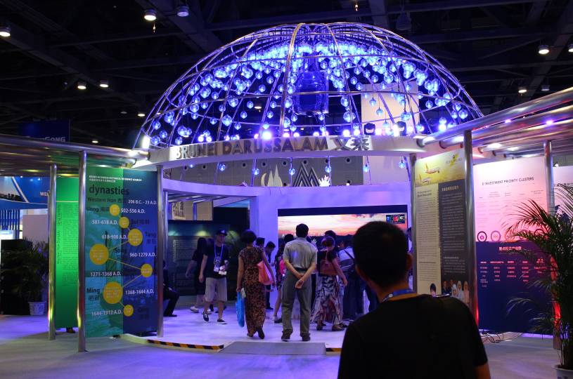 东盟博览会各国各地展览现场,东盟博览会高清