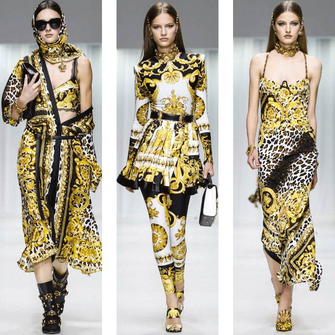 热巴米兰献T台首秀，华丽变身西西里公主｜时装周