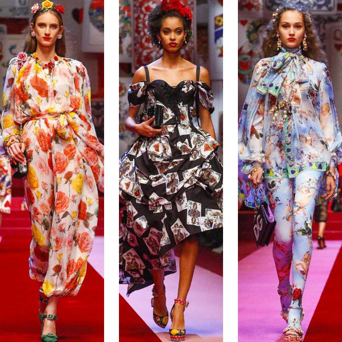 热巴米兰献T台首秀，华丽变身西西里公主｜时装周