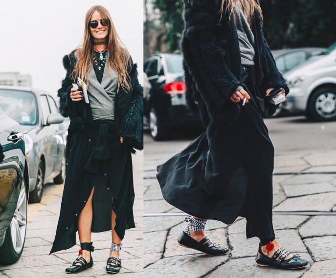 赫本风芭蕾鞋,赫本穿了40年芭蕾鞋