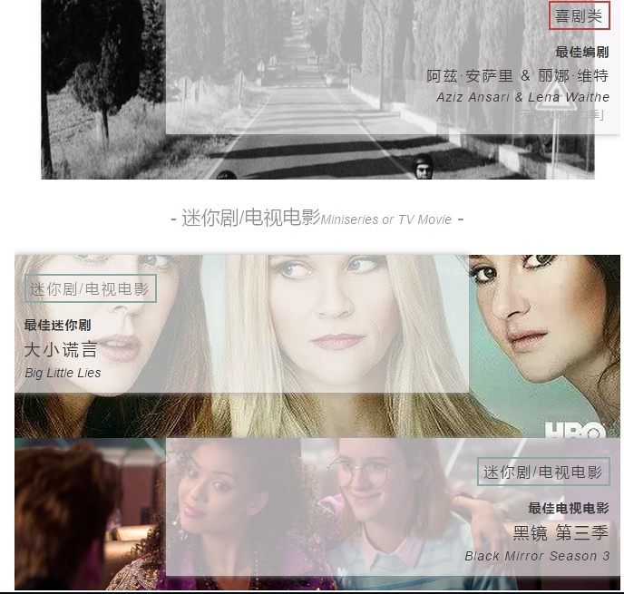 豆瓣日记完全版,艾美奖历届最佳剧集名单