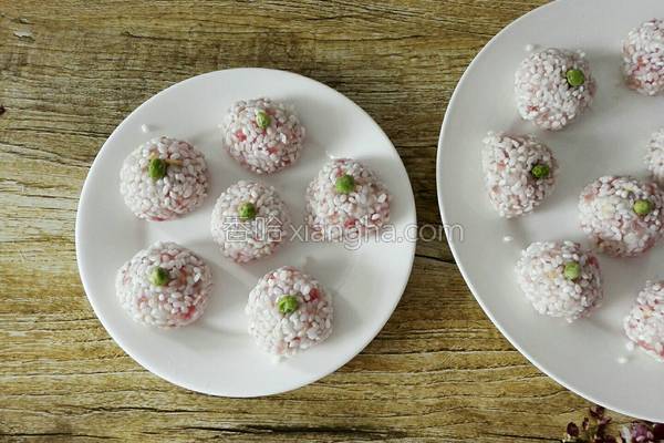 宴会菜清蒸虾丸,清蒸莲藕虾丸