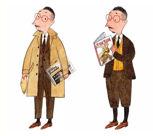 谈资｜那个专门画绅士的Mr.Slowboy，这次帮dunhill画了一只狗