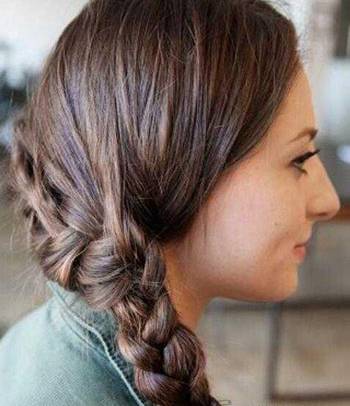 时髦好看的几款编发赶紧学起来,一款百搭编发一学就会美翻了