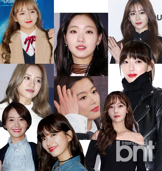 最新韩国女星妆容,韩国女性妆容100年演变