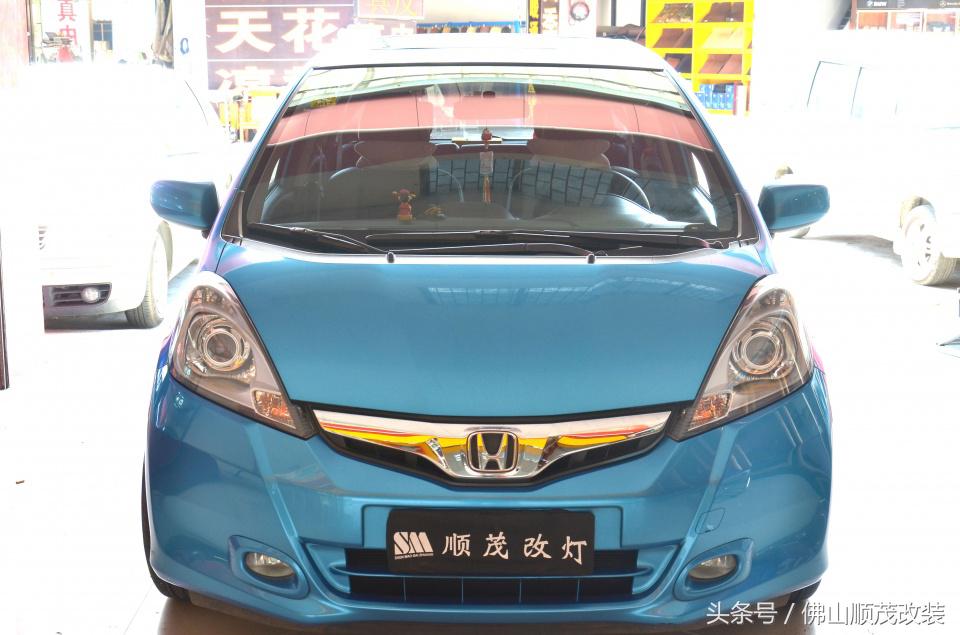 老款飞度大灯改装教程,12款飞度改装图片大全