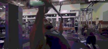 弹力带背部增肌训练,女增肌塑形背部训练动作