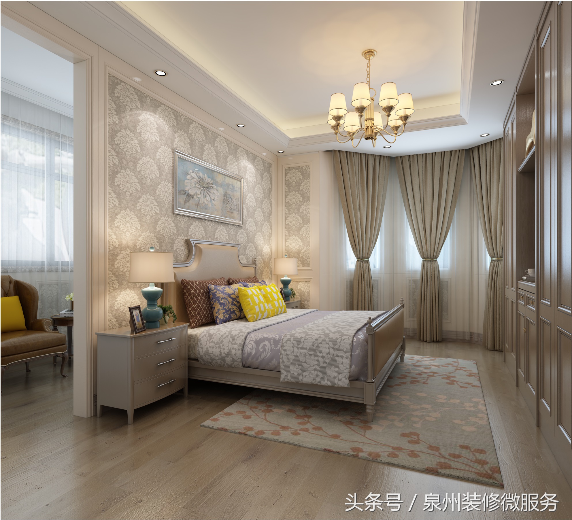 泉州装修设计现代创意风格,泉州装修设计大全现代简约轻奢