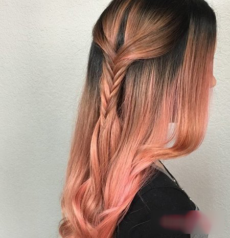 合适编头发的简单编发,自己编刘海辫子发型教程