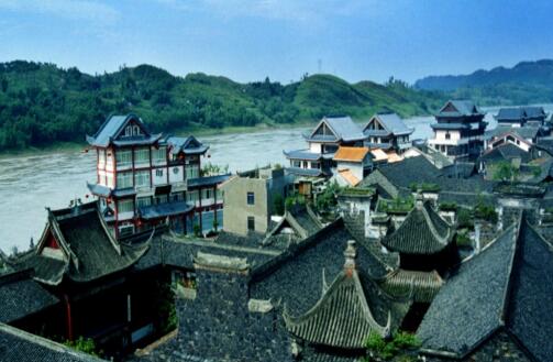 四川宜宾李庄古镇特色,宜宾李庄田园风光区