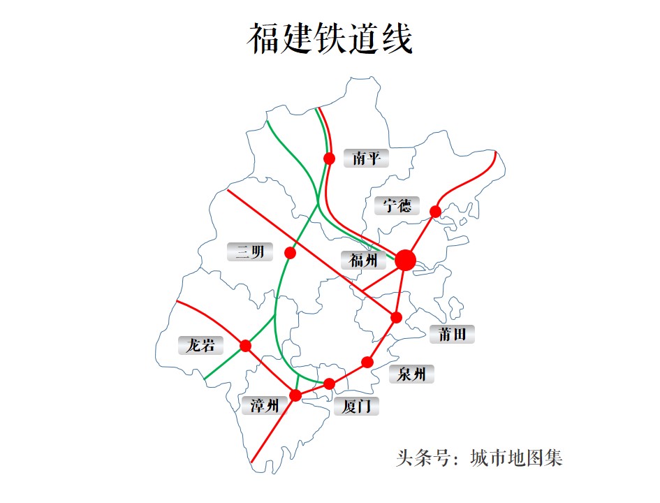福建省铁路新线,福建省最新铁路线路