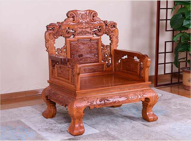 红木沙发哪套款式最好看,一套红木沙发组合