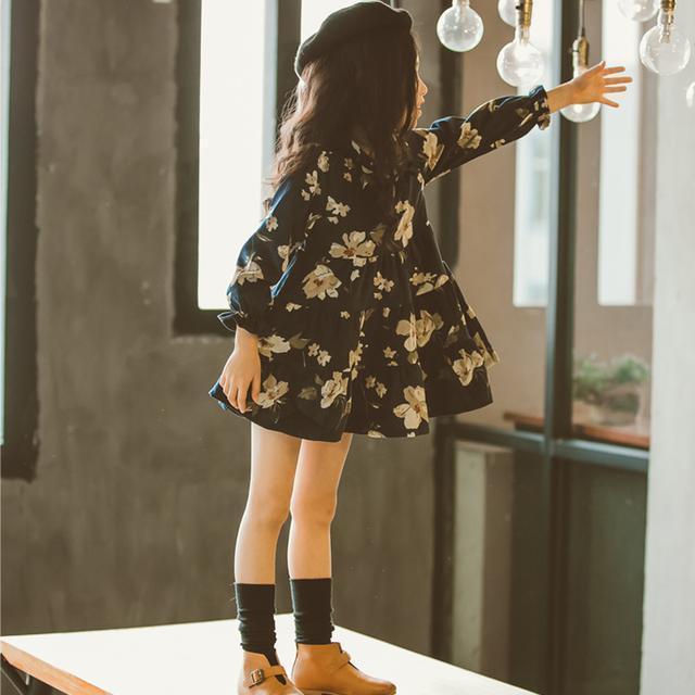 童装女童连衣裙中大童春季,童装夏季连衣裙小个子