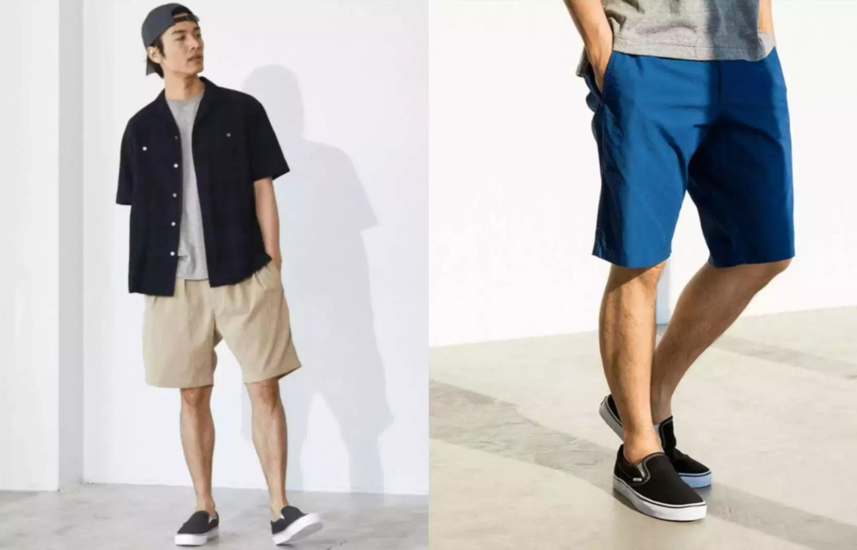 从来不敢穿短裤出门,男生出门不穿短裤